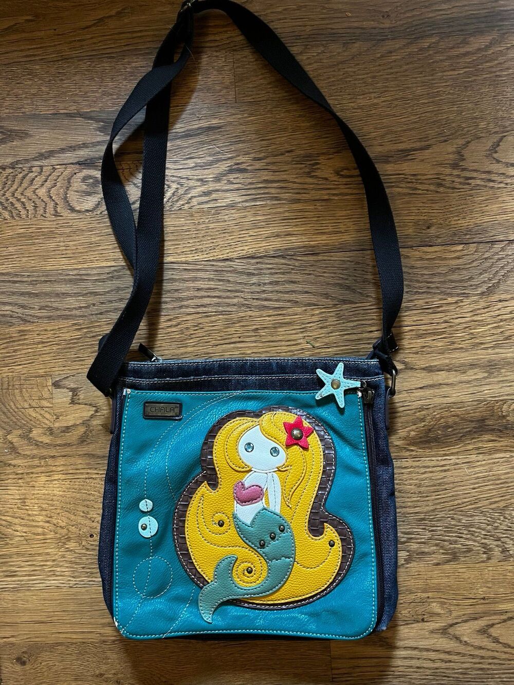 Chala Deluxe Mermaid Messenger Bag Purse Crossbody